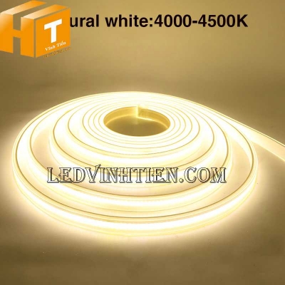 Đèn led dây COB 220V màu trung tính