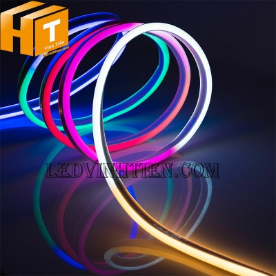 Đèn led dây neon flex 220V đủ màu cuộn 100m