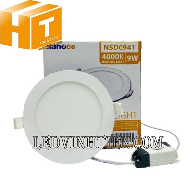 Đèn LED Downlight Nanoco siêu mỏng 6W 