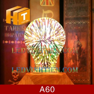 Đèn pháo hoa 3d edison A60