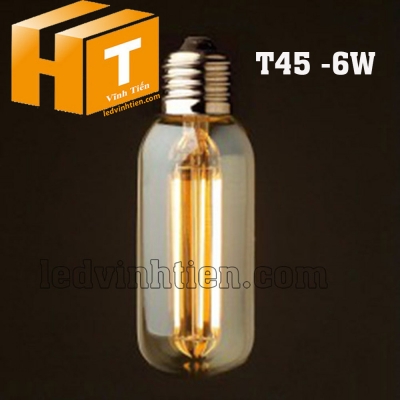 Bóng đèn led edison T45 6W