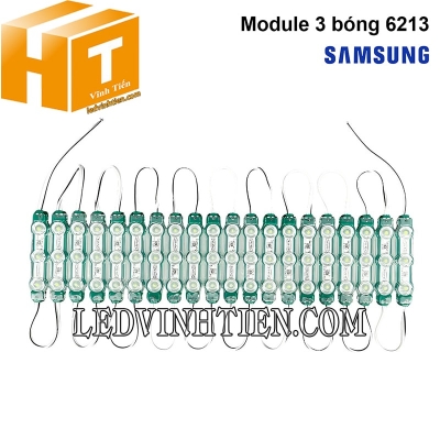 Led hắt 3 bóng Samsung 6213 xanh lá