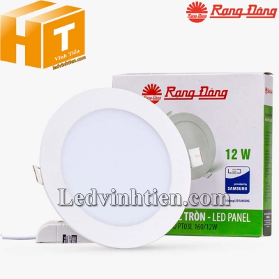 Đèn Led Panel Tròn 160/12W PT03