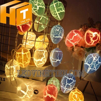 Đèn led quả trứng nhiều màu 1m5