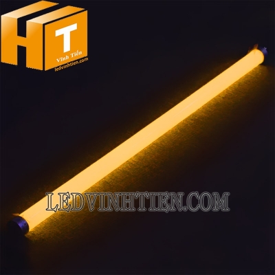 Đèn tuýp led T8 1m2 chống nước màu cam