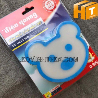 Đèn ngủ cảm biến LED ĐQ LNL02 WW Điện Quang