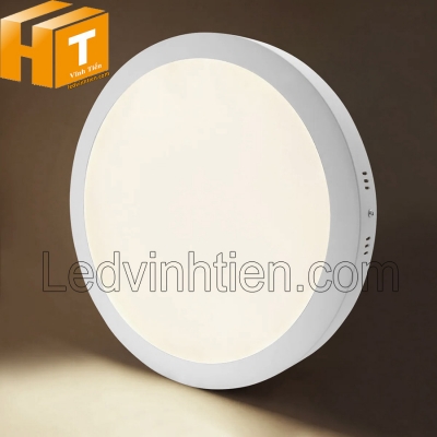 Đèn ốp nổi tròn 24w màu trung tính