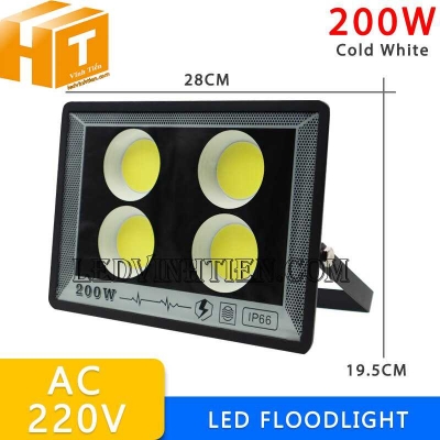 Đèn pha led COB 200W Vĩnh Tiến 