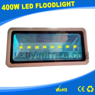 Đèn pha led 400W vỏ xám