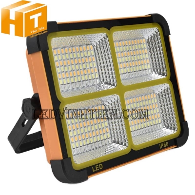 Đèn pha sạc tích điện 100w