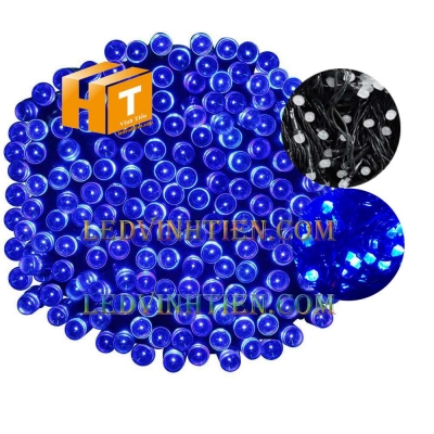 Đèn trang trí noel 50m xanh dương