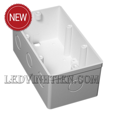 Hộp âm đôi dùng cho mặt đôi chuẩn BS NA106