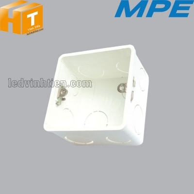 Hộp box âm tường cho ổ cắm cạo râu hình vuông N06