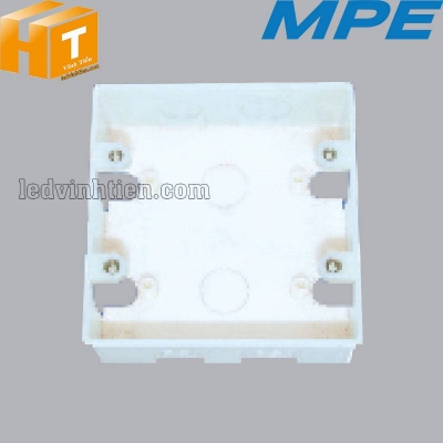 Hộp nhựa âm tường đôi A157N2