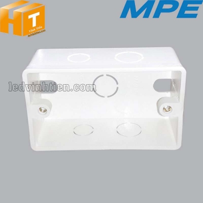 Hộp nhựa âm tường đơn A157N