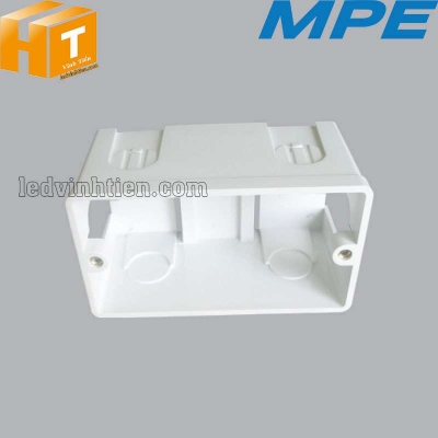 Hộp nhựa âm tường dùng cho MCB A157 MCB