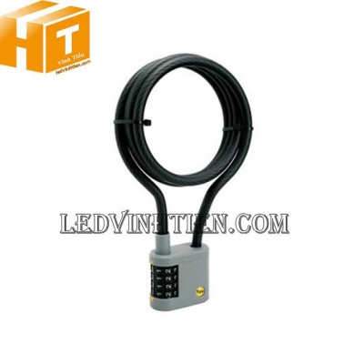 Khóa Xe Đạp Yale YCCL2/10/80/1 Dây Dài 80cm