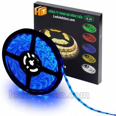Led Dây 12V 5050 Có Keo Màu Xanh Dương