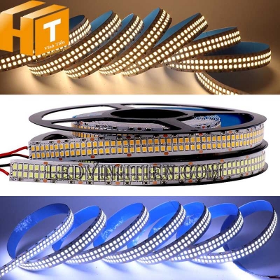 Led dây dán 12V 2 hàng bóng