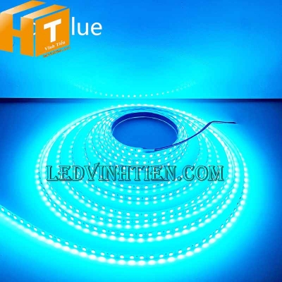 Led dây dán 2835 bản 5mm 120 led màu xanh lam