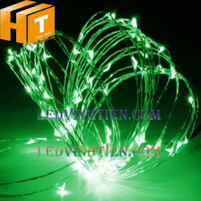 Led đom đóm màu xanh lá dùng điện