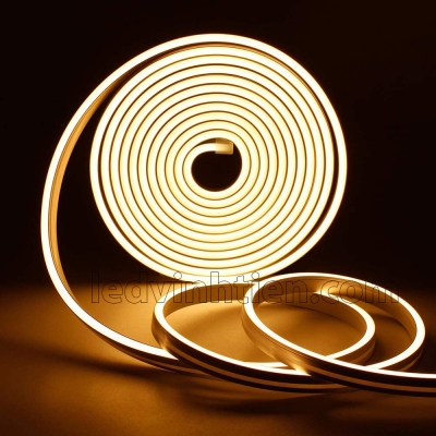 Led Dây Neon Flex 12v Màu Vàng