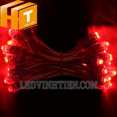 Led đúc f7 5V đầu trong màu đỏ