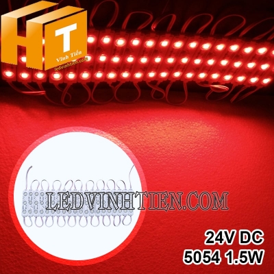 Led hắt 3 bóng 24V 5054 màu đỏ