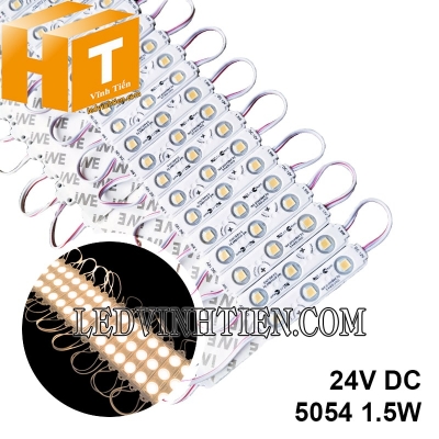Led hắt 3 bóng 24V 5054 màu vàng