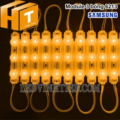 Led hắt 3 bóng Samsung 6213 màu vàng