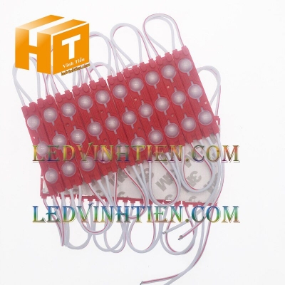 Led module 3 bóng lúp màu đỏ