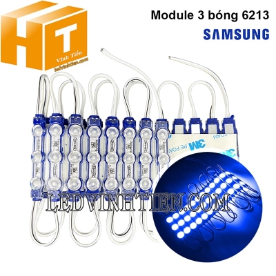 Led hắt 3 bóng Samsung 6213 xanh dương