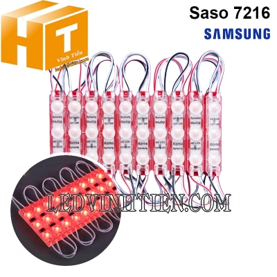 Led hắt 3 bóng Samsung 7216 màu đỏ