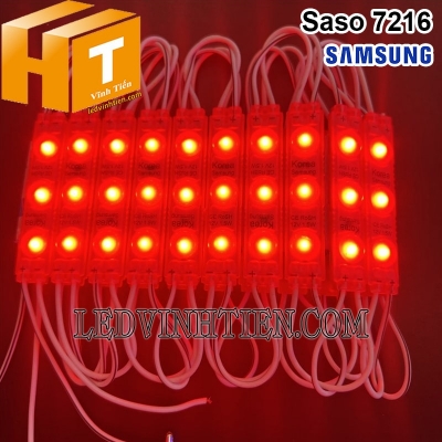 Led hắt 3 bóng Samsung 7216 màu đỏ