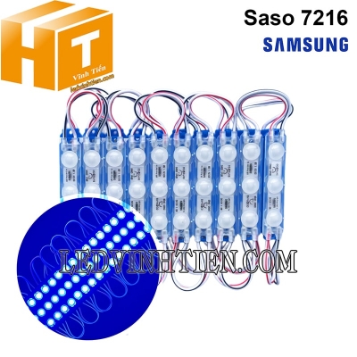 Led hắt 3 bóng Samsung 7216 xanh dương
