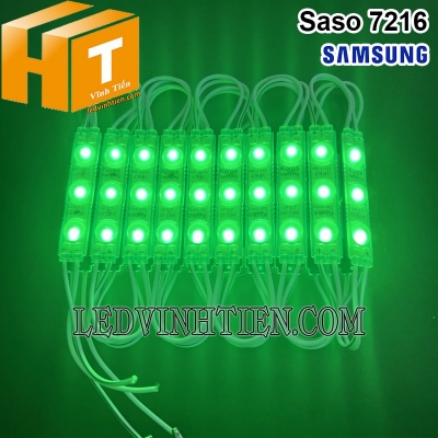 Led hắt 3 bóng Samsung 7216 xanh lá