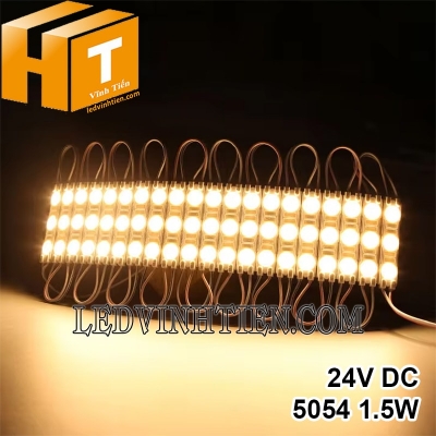 Led hắt 3 bóng 24V 5054 màu vàng