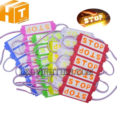 Led hiện chữ Stop