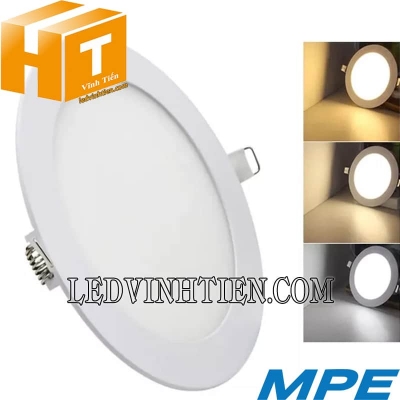 Đèn Led panel tròn 3 chế độ màu RPL-12S-3C trắng, vàng, trung tính
