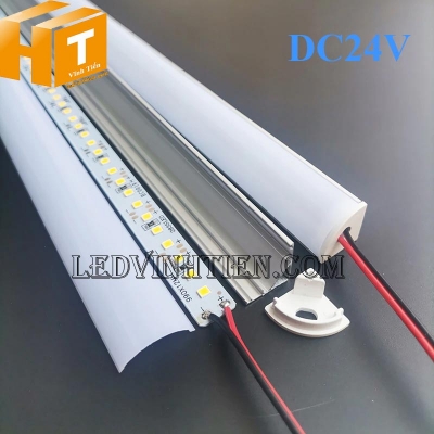Led thanh nhôm 24V màu xanh dương