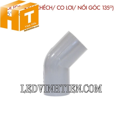Lơi nối 45 độ uPVC Hoa Sen
