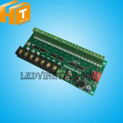 Mạch điều khiển nhạc 24 cột RGB