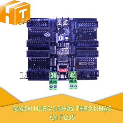 Mạch Hub nháy theo nhạc V2