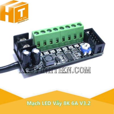 Mạch Led Vẫy 8 Kênh 6A