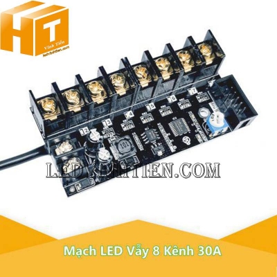 Mạch Led Vẫy 8 Kênh 30A