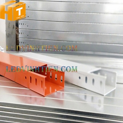 Máng cáp sơn tĩnh điện màu cam