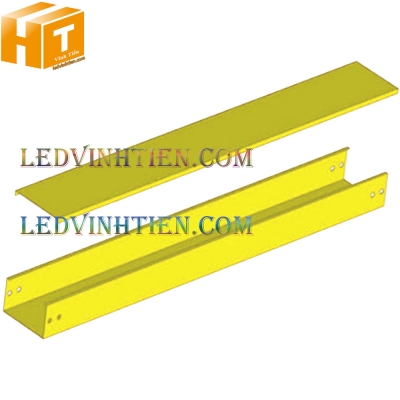 Máng cáp sơn tĩnh điện màu vàng