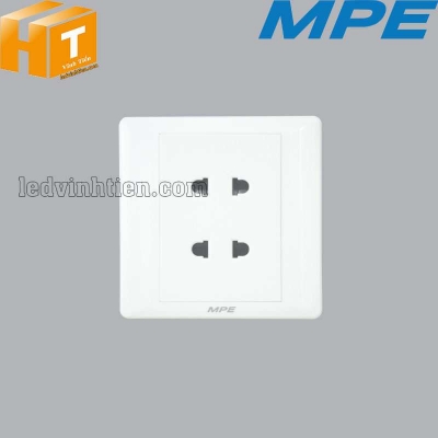 Mặt ổ cắm đôi 2 chấu B2US2