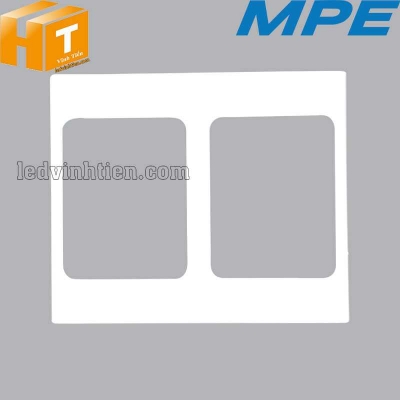 Mặt viền đôi màu trắng A20-WND