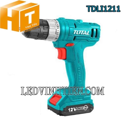 Máy khoan dùng pin Total TDLI1211